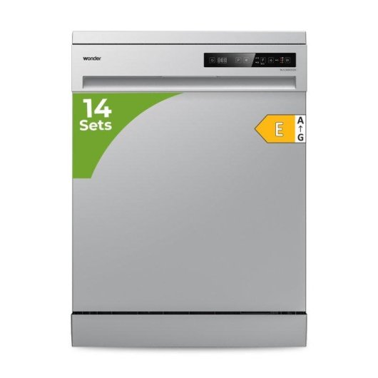 Lavavajillas Wonder WJ13602EDX 14 Servicios E Inox Display 2 Bandejas