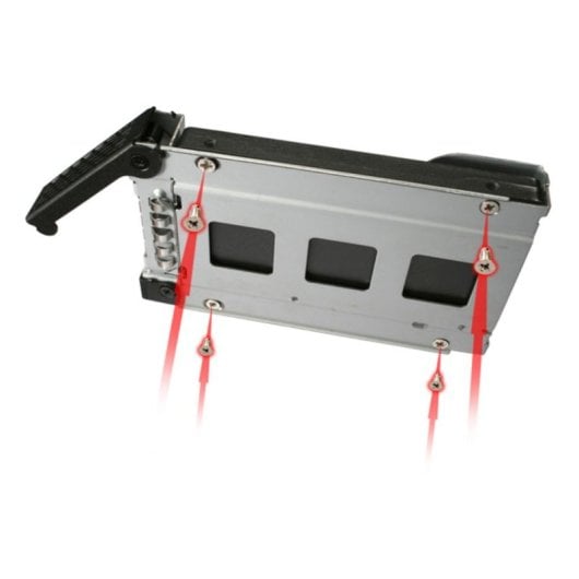 Bandeja para disco duro Icy Dock MB991TRAY-B Noir/Argent SECC