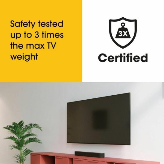 Vogels MA3040 Soporte TV Pared 32 a 65" VESA 100x100 a 400x400 Máx 25Kg