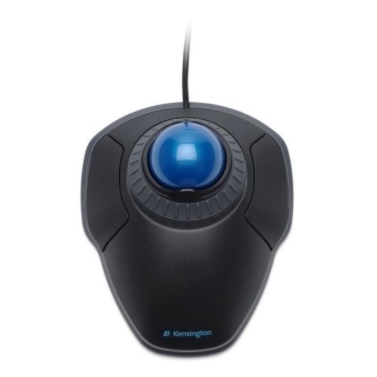 Ratón Kensington Orbit Trackball USB Optique Ambidextre Noir Anneau Scroll