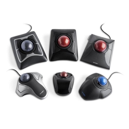 Maus Kensington Orbit Trackball USB Optisch Ambidextrous Schwarz Scrollring