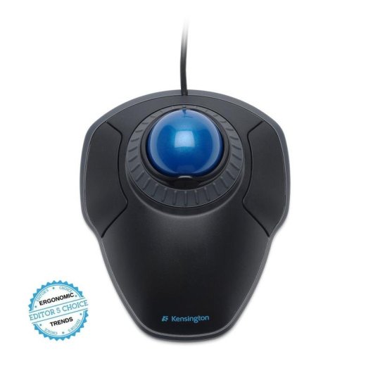 Maus Kensington Orbit Trackball USB Optisch Ambidextrous Schwarz Scrollring