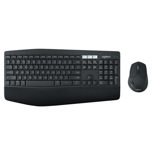 Tastatur Logitech MK850 Performance kabellos QWERTZ mit Maus und Handballenauflage