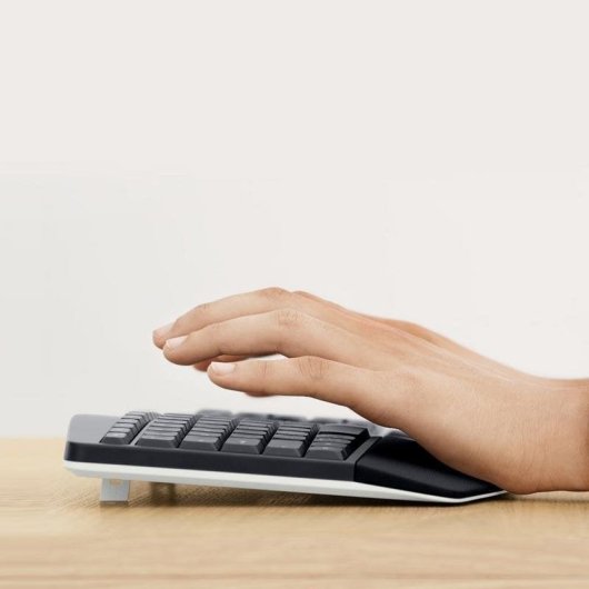 Tastatur Logitech MK850 Performance kabellos QWERTZ mit Maus und Handballenauflage