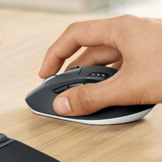 Tastatur Logitech MK850 Performance kabellos QWERTZ mit Maus und Handballenauflage