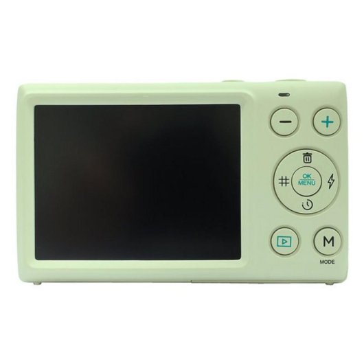 Cámara Compacta Yashica DigiMate 64MP Zoom Digital 18x USB Tipo C Verde