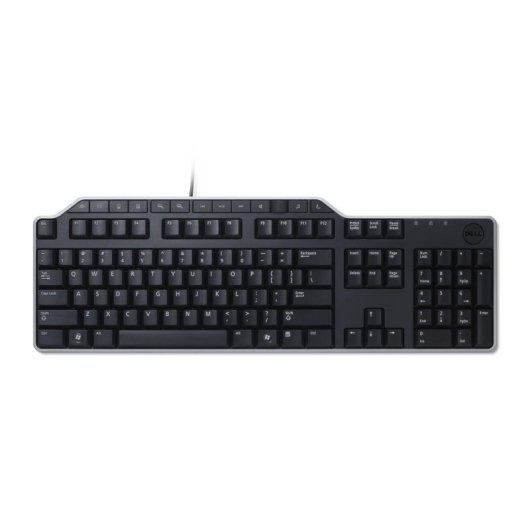 Clavier Dell KB522 membrane complet USB QWERTZ avec concentrateur USB noir