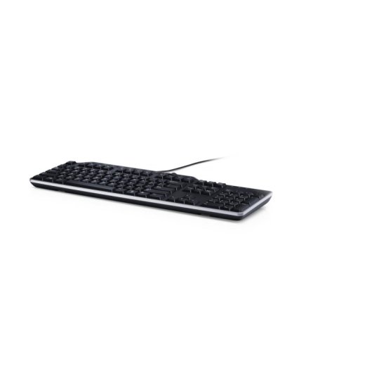 Clavier Dell KB522 membrane complet USB QWERTZ avec concentrateur USB noir