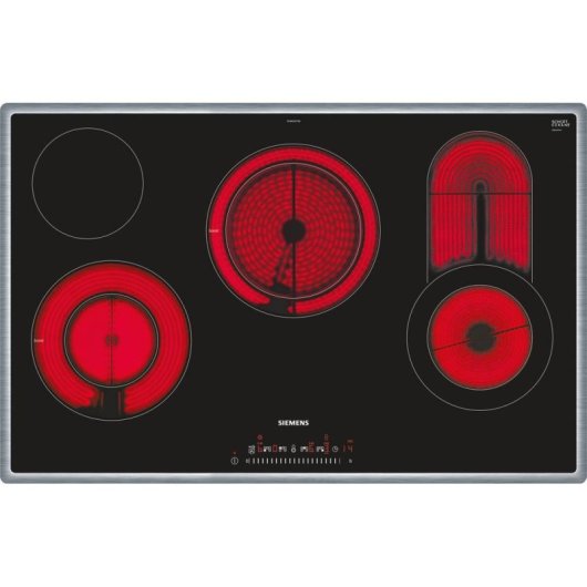Piastra a induzione Siemens ET845FCP1D 5 zone ceramica integrata
