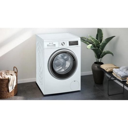 Máquina de Lavar Roupa Siemens iQ500 WU14UTG1 8 Kg 1400rpm A Branco LED