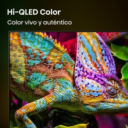 TV Hisense QLED 50E8S 50" 4K UltraHD 144Hz Smart TV HomeOS HDR10+ Dolby Vision Subwoofer