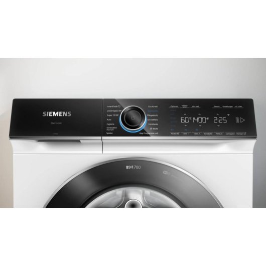 Máquina de Lavar Roupa Siemens iQ700 WG44B2A40 9 Kg 1257rpm A Branco WiFi Doseador Automático