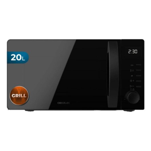 Micro-ondas Cecotec Proclean 5105 700W 20 Litros com 3DWave e Grill compacto