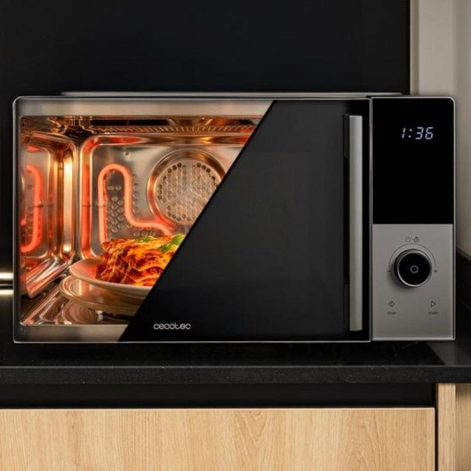 Microondas Cecotec Proclean 2800 28 Litros 900W con Grill 1200W y Convección 2200W