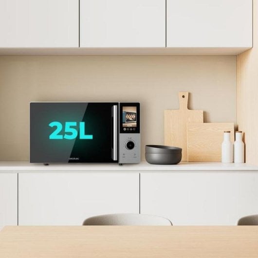 Microondas Cecotec Convection 2500 Touch 25 L 900W con Grill y Convección