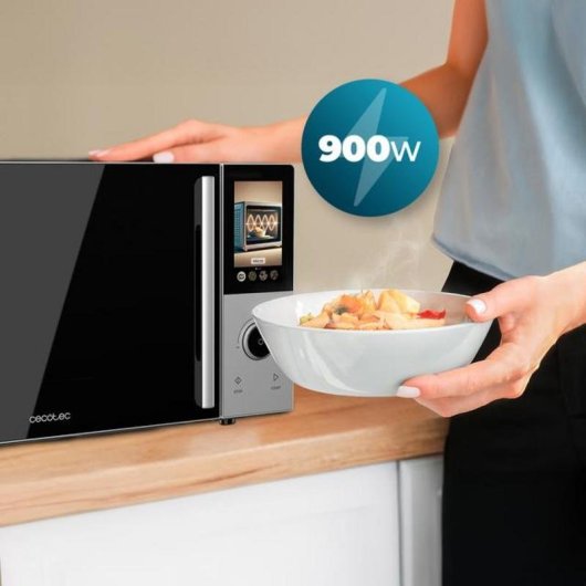 Microondas Cecotec Convection 2500 Touch 25 L 900W con Grill y Convección