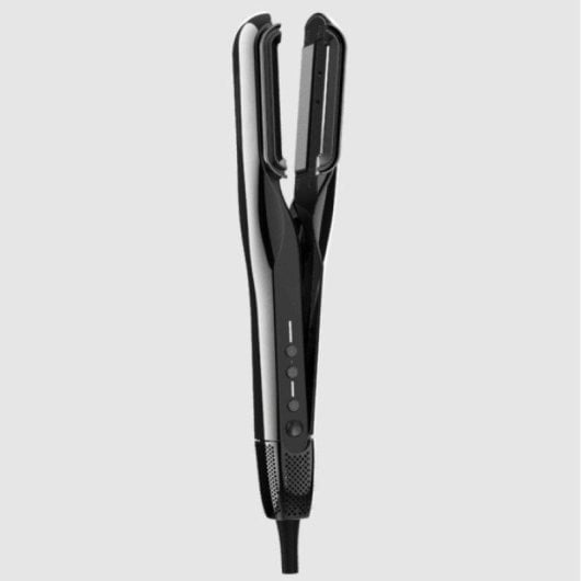 Plancha de Pelo Cerámica Cecotec AirLisse 6in1 iTwerk Platinum 230ºC 4 Ajustes Iónica Seco y Húmedo Negro