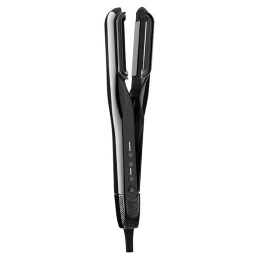 Plancha de Pelo Cerámica Cecotec AirLisse 6in1 iTwerk Platinum 230ºC 4 Ajustes Iónica Seco y Húmedo Negro
