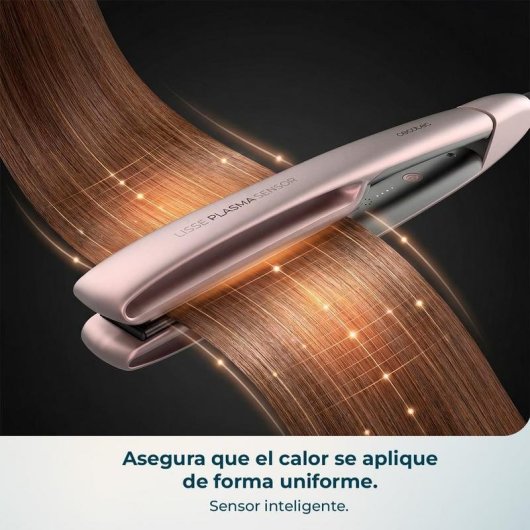 Lisseur Céramique Cecotec Lisse Plasma Sensor Black 220ºC Température Réglable Arrêt Automatique Noir