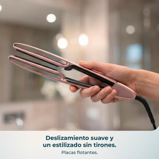 Lisseur Céramique Cecotec Lisse Plasma Sensor Black 220ºC Température Réglable Arrêt Automatique Noir