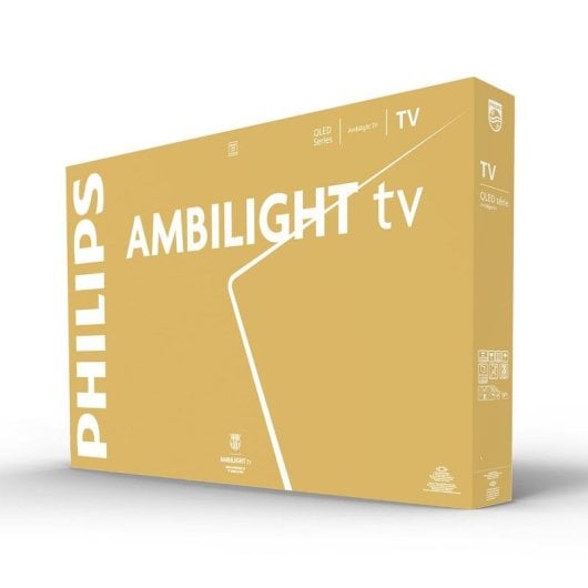 TV Philips QLED 75PUS8500 75" 4K UltraHD 60Hz Smart TV Titan OS HDR10+ Ambilight
