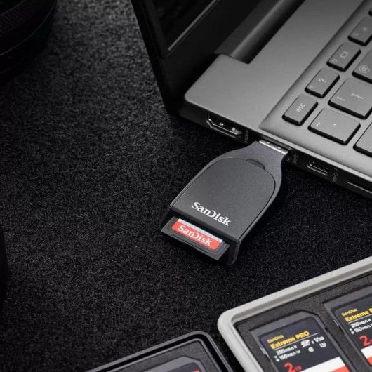Lecteur de cartes SanDisk SDDR-C731-GNANN USB 3.2 Gen 1 pour SD