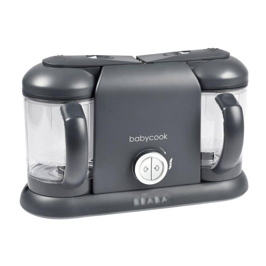 Vaporera Beaba Babycook Duo 2200 L 1600 L Acero inoxidable Gris