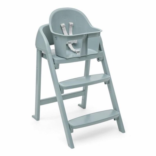 Trona multifunción Chicco con asiento duro y plegable verde