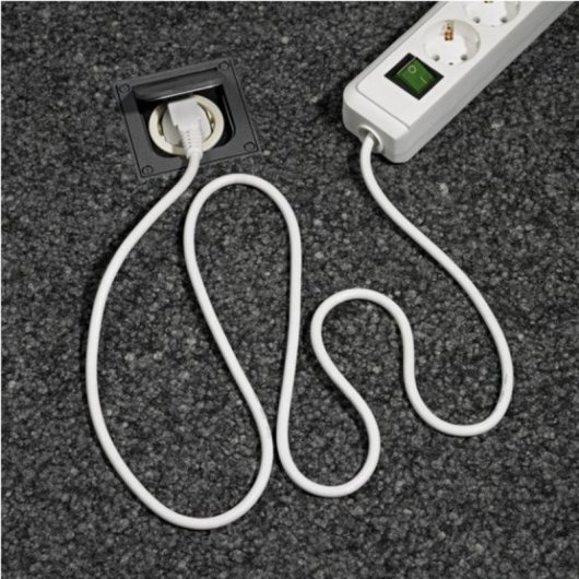 Regleta Brennenstuhl 1159520400 6 Tomas Angular con Interruptor y Cable 3 m Blanco