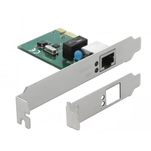 Carte Réseau Delock 90381 PCI Express Ethernet 100 Mbit/s Câblée Interne
