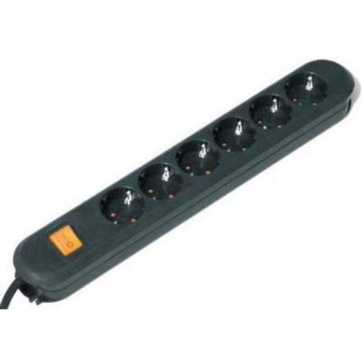 Regleta Bachmann SMART 6 Tomas con Protección Interruptor y Cable 3 m