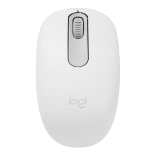 Maus Logitech M196 Bluetooth 1000 DPI Weiß Ambidextrous Recycelter Kunststoff
