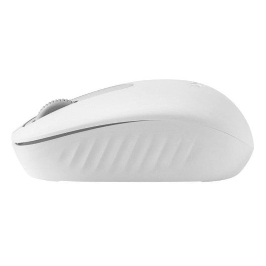 Maus Logitech M196 Bluetooth 1000 DPI Weiß Ambidextrous Recycelter Kunststoff
