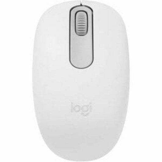 Maus Logitech M196 Bluetooth 1000 DPI Weiß Ambidextrisch Recycelter Kunststoff