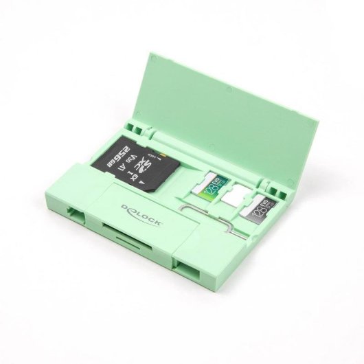 Lecteur de cartes DeLOCK 91015 USB 3.2 Gen 1 Menthe