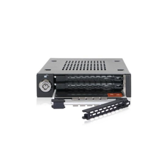 Panel de instalación Icy Dock MB993SK-B para 3 discos 2.5" SATA/SAS negro