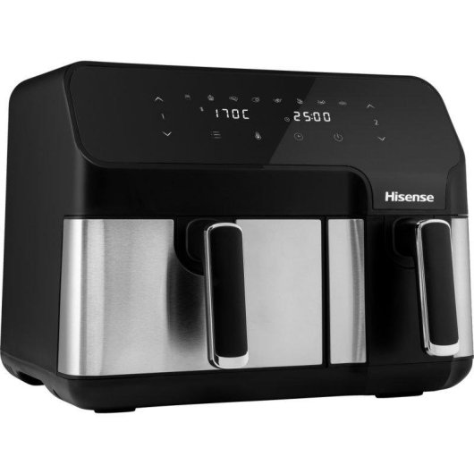 Airfryer Hisense HAF2900D Double Panier 8,6L 1700W Écran LED