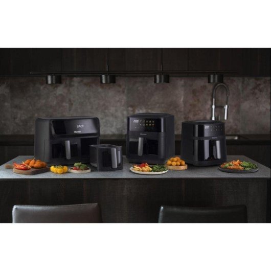 Friggitrice ad Aria Hisense HAF2700DCD 11L 2700W Doppia Zona