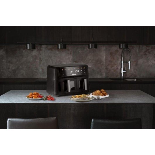 Friggitrice ad Aria Hisense HAF2700DCD 11L 2700W Doppia Zona
