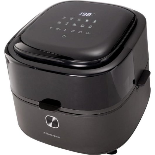 Heteluchtfriteuse Hisense HAF1350DR 6,7L 1350W met Automatische Roerarm