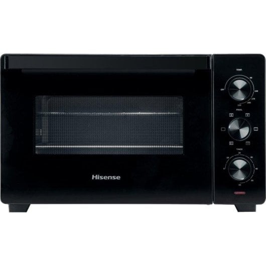 Fornetto Elettrico Hisense HOM30M 30L 1600W Ventilato Grill Doppio Vetro Nero