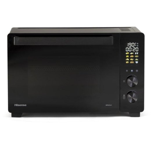 Horno Sobremesa Hisense HOM30AF 30L 52cm AirFryer Grill Negro