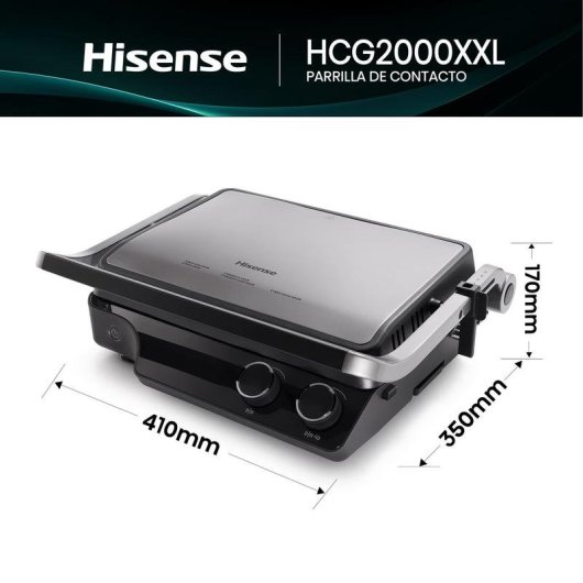 Grille de contact Hisense HCG2000XXL 2000 W