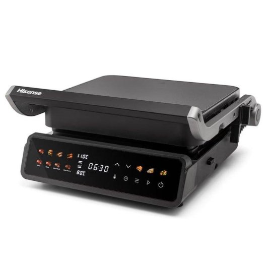 Grill de Contact Hisense HCG2000D 2000 W Écran Tactile Temp Dual