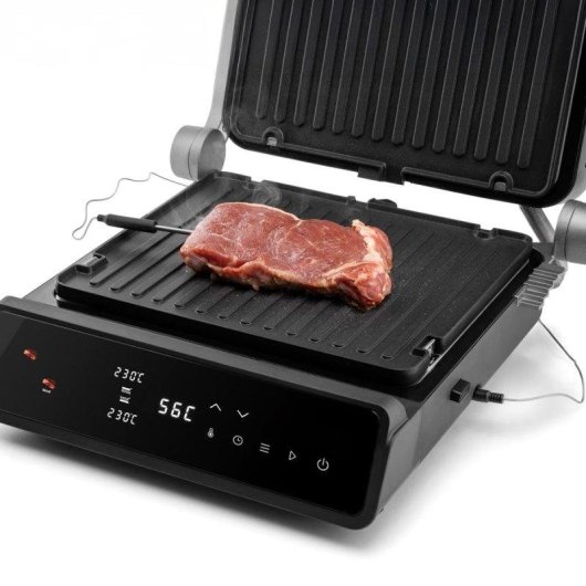 Grill de Contact Hisense HCG2000D 2000 W Écran Tactile Temp Dual
