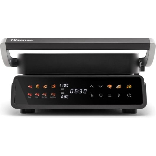 Grill de Contact Hisense HCG2000D 2000 W Écran Tactile Temp Dual