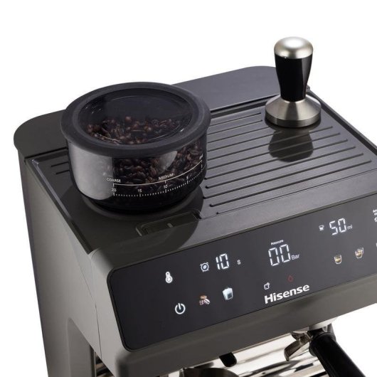 Cafetière expresso Hisense HSACM20LP 2,8 L 20 Bars avec moulin et PID