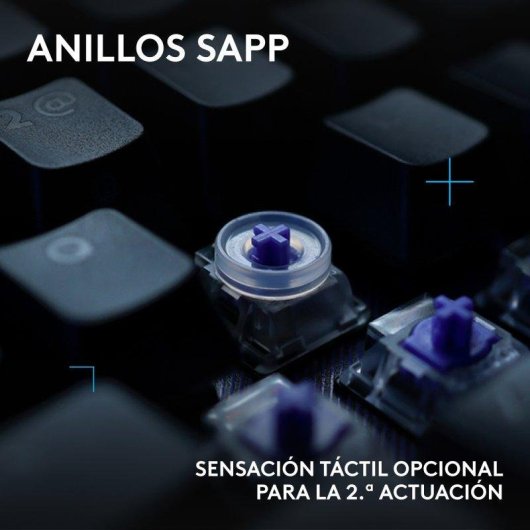 Teclado Logitech G512 X 98 DUAL SWAP magnético compacto RGB LIGHTSYNC