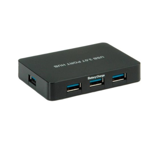 Hub Value 7 puertos 5 Gbps USB 3.2 Gen 1 modelo 14.99.5047 con adaptador AC