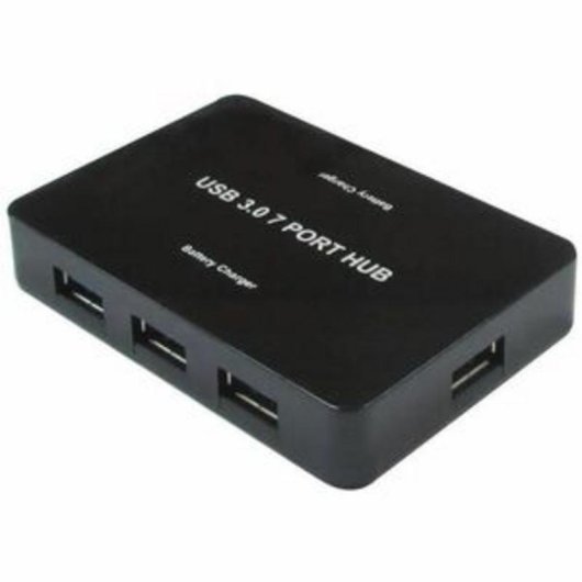 Hub Value 7 puertos 5 Gbps USB 3.2 Gen 1 modelo 14.99.5047 con adaptador AC